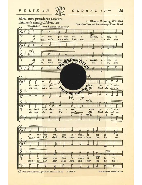 Allez mes premieres amours